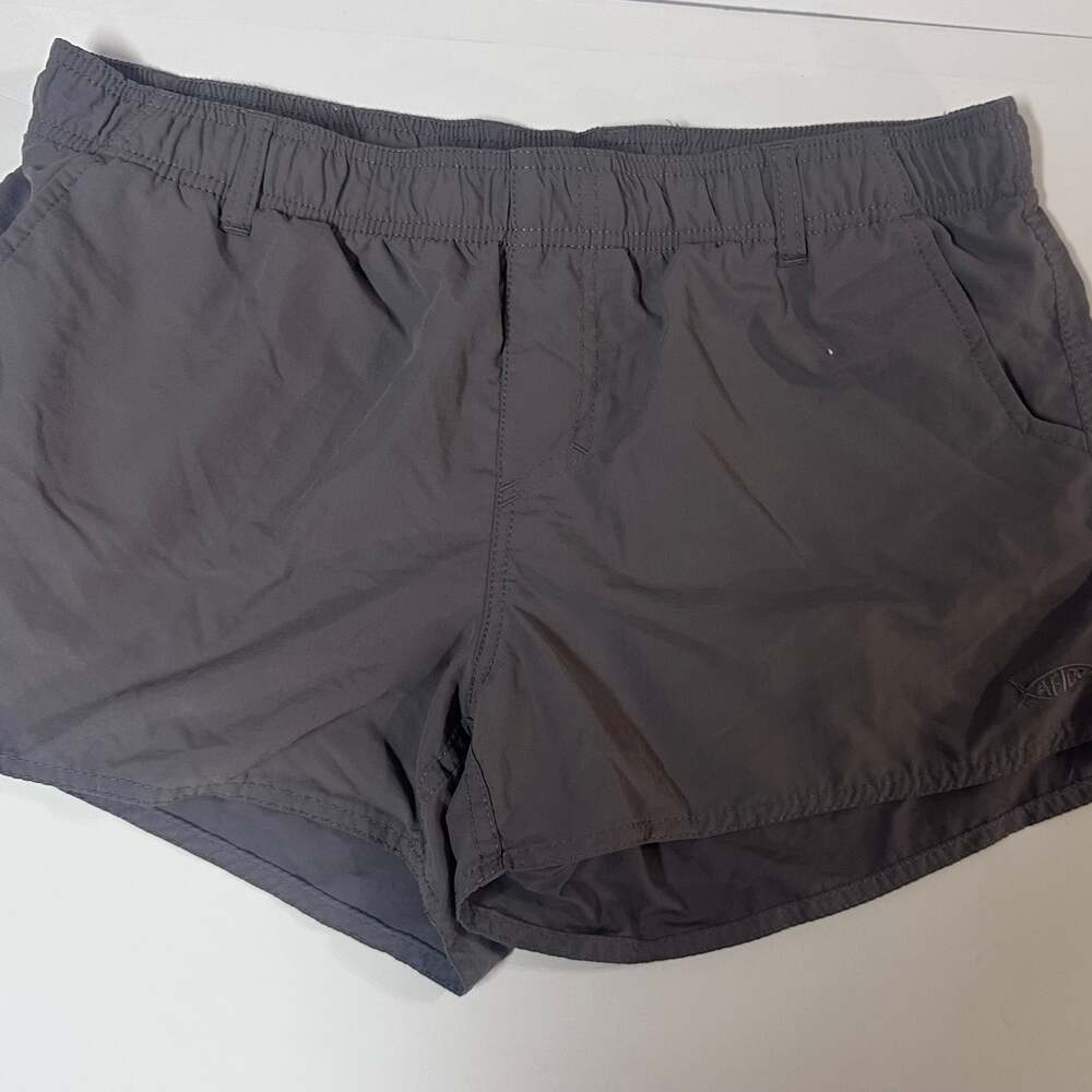 AFTCO American Fishing Tackle Co. Women's Original Fishing Shorts Charcoal Gray